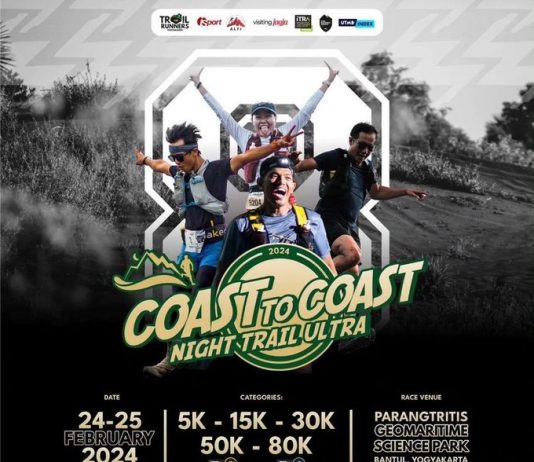 Coast to Coast Night Trail Ultra 2024 (24-25 Februari 2024)