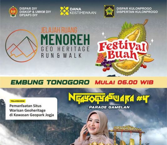 Jelajah Ruang Menoreh Geoheritage Run and Walk” dan Ngayogyaswara #4 (9-10 Desember 2023)