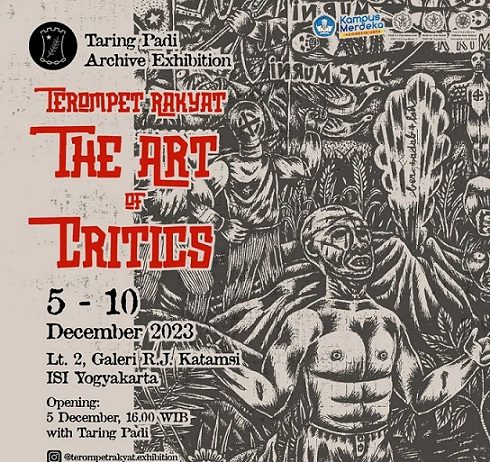 Terompet Rakyat: The Art of Critics (5 – 10 Desember 2023)
