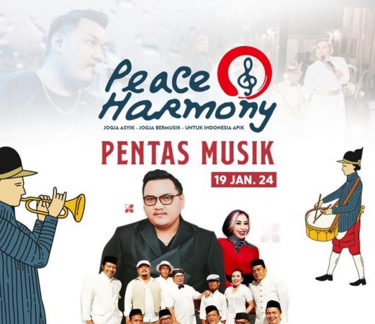 “Peace & Harmony”, Jogja Asyik, Jogja Bermusik, Untuk Indonesia Apik (19 Januari 2024)