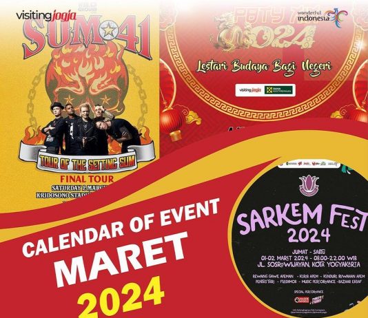 Calendar of Event Maret 2024