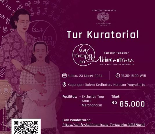 Tur Kuratorial #1, Pameran Abhimantrana: Upacara Adat Keraton Jogja (23 Maret 2024)