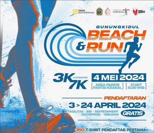 Gunungkidul Beach and Run (4 Mei 2024)
