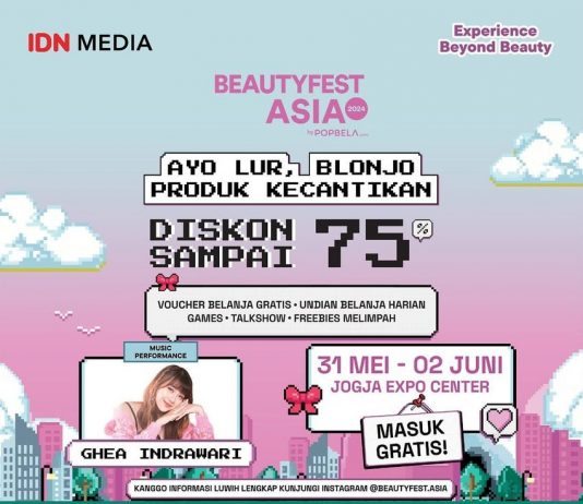 BEAUTYFEST ASIA YOGYAKARTA 2024 (31 Mei-2 Juni 2024)