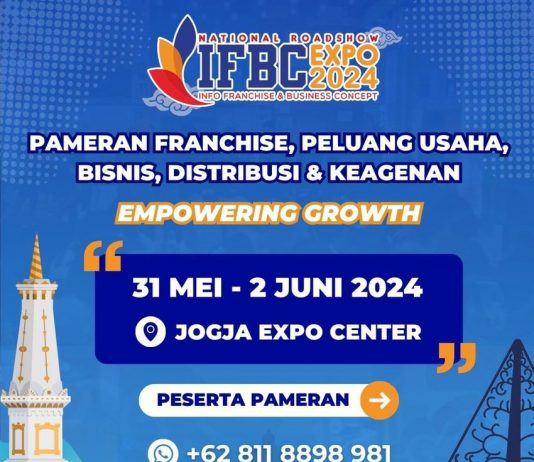 Pameran Info Franchise & Business Concept 2024 (31 Mei – 2 Juni 2024)