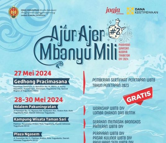 Perayaan Warisan Budaya Takbenda Ajur Ajer #2 Mbanyu Mili Tahun 2024 (27-30 Mei 2027)