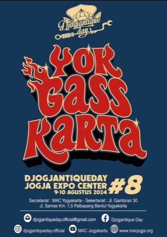 Djogjantiqueday 2024 “YOKGASSKARTA” (9-10 Agustus 2024)