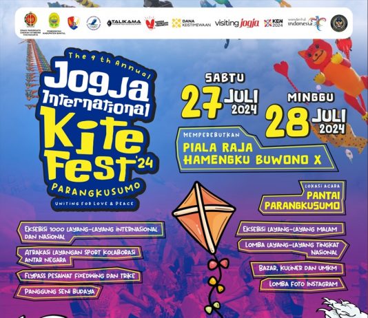 Jogja International Kite Festival 2024 (27 & 28 Juli 2024)