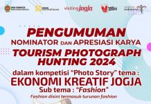 Pengumuman Nominator dan Apresiasi Karya Tourism Photograph Hunting 2024