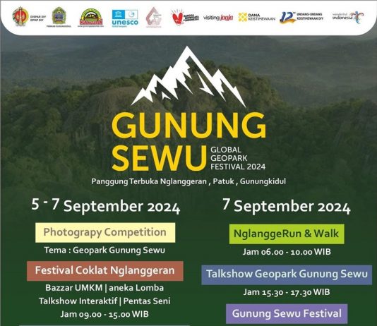 Gunung Sewu – Global Geopark Festival 2024 (5-7 September 2024)