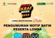 Pengumuman Motif Batik Peserta Lomba Desain Busana Batik