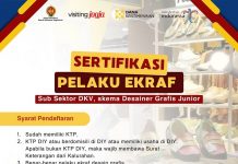Pendaftaran Sertifikasi Pelaku Ekraf Sub Sektor DKV