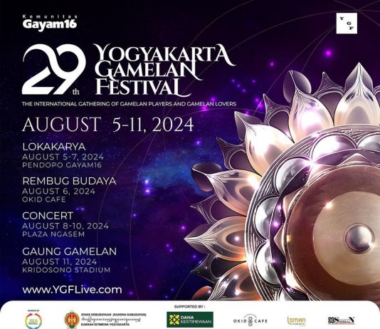 Yogyakarta Gamelan Festival 29th (5-11 Agustus 2024)