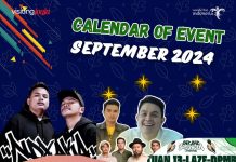 Calendar of Event September 2024