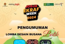 Pengumuman 30 Finalis Lomba Desain Busana Batik