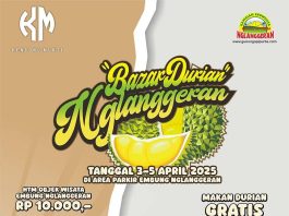 Bazar Durian Nglanggeran (3-5 April 2025)