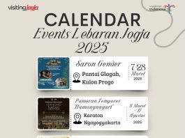 Calendar Event Lebaran Jogja 2025