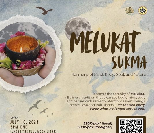 Melukat Sukma (10 Juli 2025-malam bulan purnama)