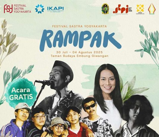 Festival Sastra Yogyakarta 2025 ‘RAMPAK’ (30 Juli – 04 Agustus 2025)