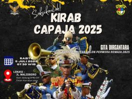 Drumband Gita Dirgantara ‘Kirab CAPAJA 2025’ (5 Juli 2025)