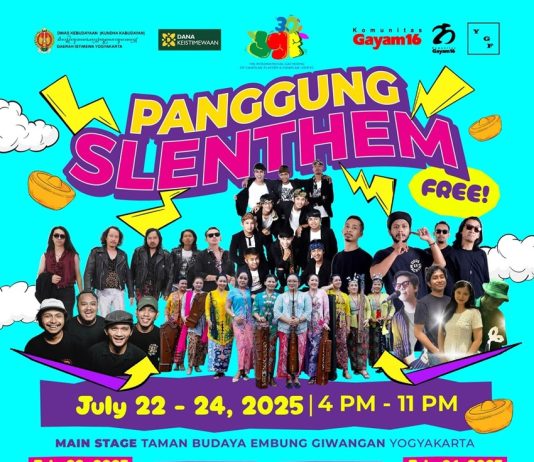 Panggung Slenthem di Yogyakarta Gamelan Festival ke-30 (22-24 Juli 2025)