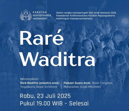 Konser Raré Waditra – Orkestra Anak Yogyakarta Royal Orchestra (23 Juli 2025)