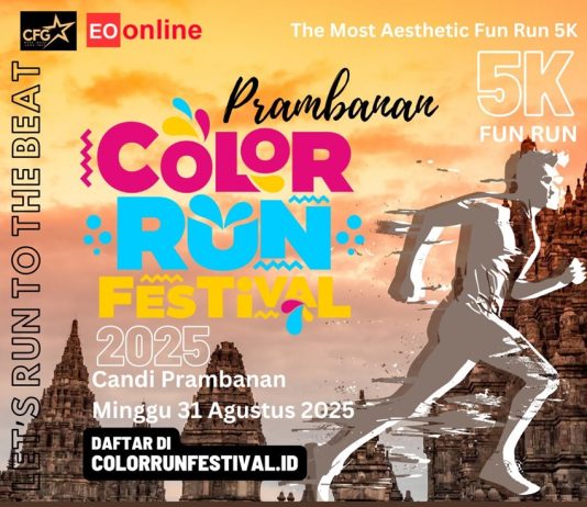 Prambanan Color Run Festival 2025 (31 Agustus 2025)