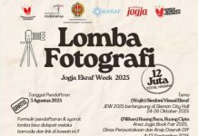 Lomba Fotografi Jogja Ekraf Week 2025 (24–26 Oktober 2025)