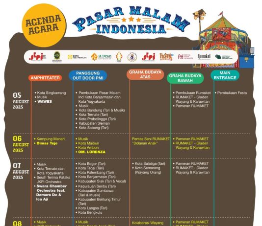 Pasar Malam Indonesia (5-9 Agustus 2025)