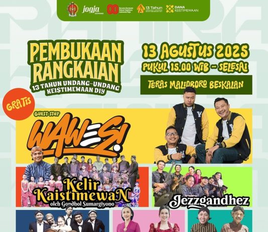 Pembukaan Rangkaian Peringatan 13 Tahun Undang-Undang Keistimewaan DIY (13 Agustus 2025)