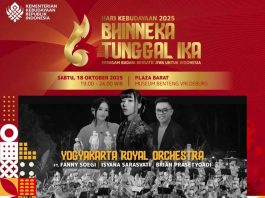 Hari Kebudayaan 2025: Bhinneka Tunggal Ika Hadir di Yogyakarta, Meriahkan Malam Budaya di Museum Benteng Vredeburg (18 Oktober 2025)