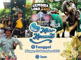 Mbiro Karnaval bulan November spesial HUT Gembira Loka Zoo (30 November 2025)