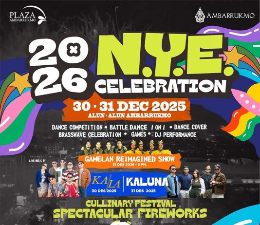 2026 NYE CELEBRATION at Plaza Ambarrukmo (30–31 Desember 2025)