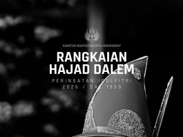 Rangkaian Hajad Dalem Peringatan Idulfitri 2026/Dal 1959