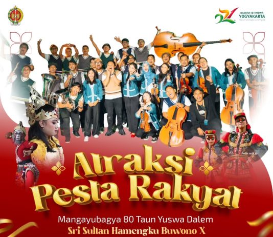 Atraksi Pesta Rakyat Mangayubagya 80 Taun Yuswa Dalem Sri Sultan Hamengku Buwono X (2 April 2026)