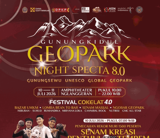 Gunungkidul Geopark Night Specta 8.0 (10 – 11 Juli 2026)