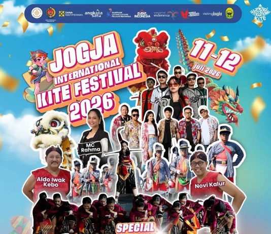 Jogja International Kite Festival 2026 (11–12 Juli 2026)