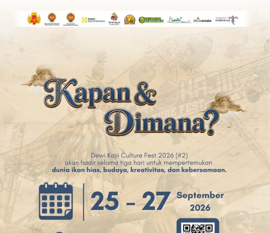 Dewi Kajii Culture Fest 2026 (25β27 September 2026)