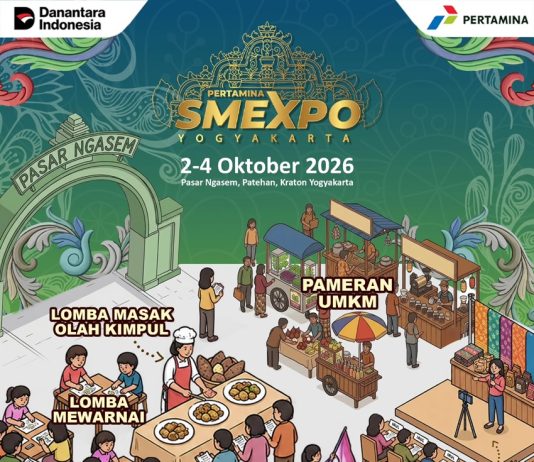 Pertamina SMEXPO Jogja 2026 (2 – 4 Oktober 2026)