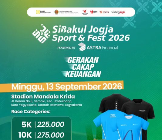 Sibakul Jogja Sport & Fest 2026 (12-13 September 2026)