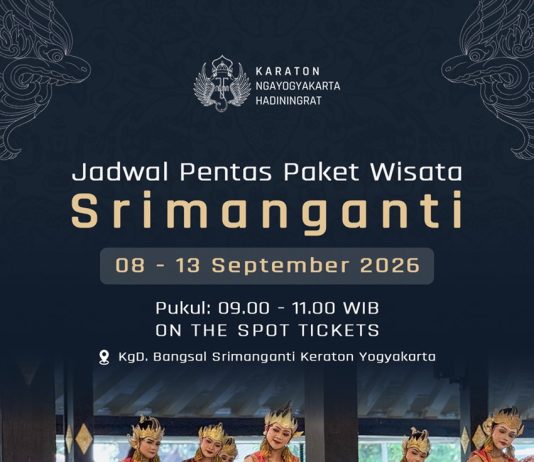 Jadwal Pentas Paket Wisata Srimanganti (8 – 13 September 2026)